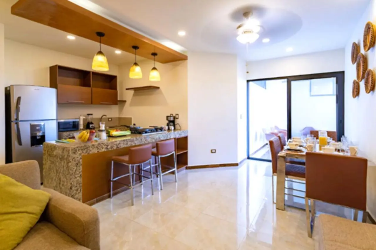 Apartamento Vacacional Con Piscina En Cancún Apartmán