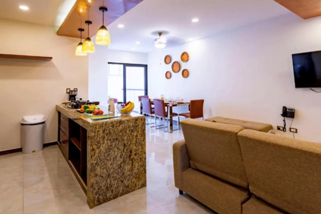 Apartmán Apartamento Vacacional Con Piscina En Cancún