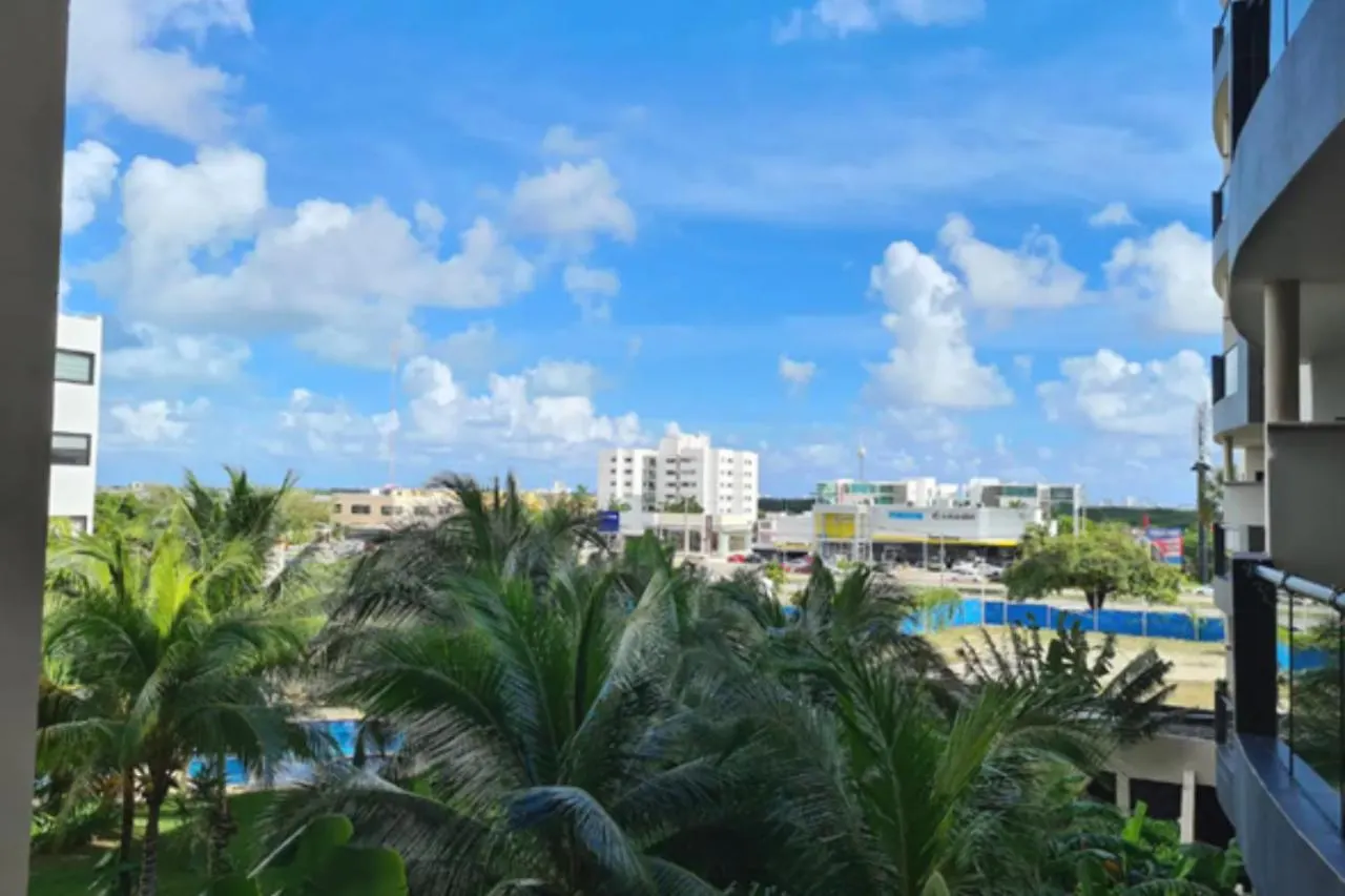 Apartamento Vacacional Con Piscina En Cancún Apartmán