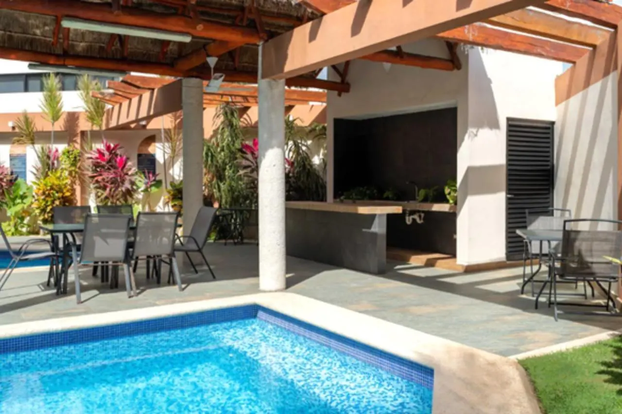Apartmán Apartamento Vacacional Con Piscina En Cancún